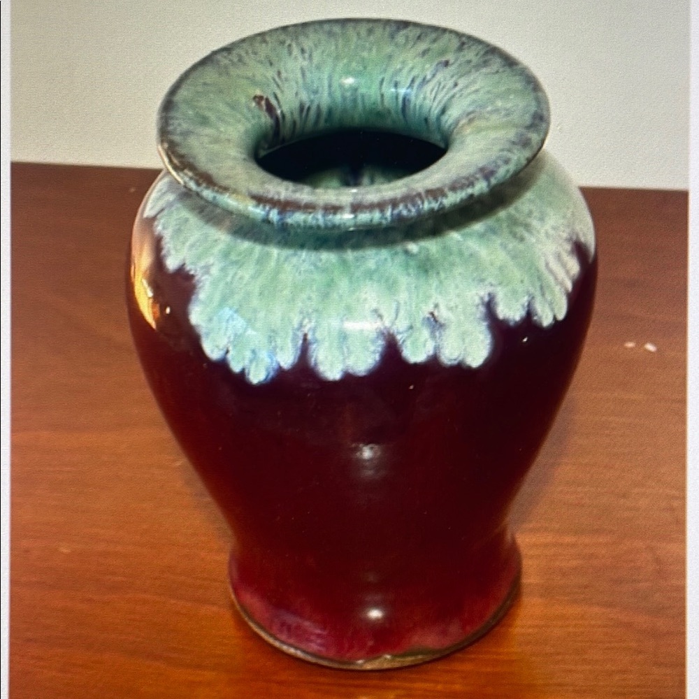 Elegant Multicolor Ceramic Vase